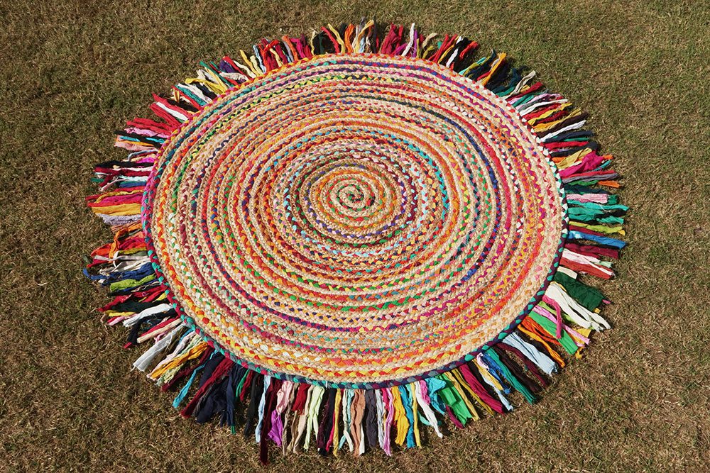 Alfombras: Guía Completa para Decorar tu Hogar con Estilo y Personalidad 15 alfombra circular