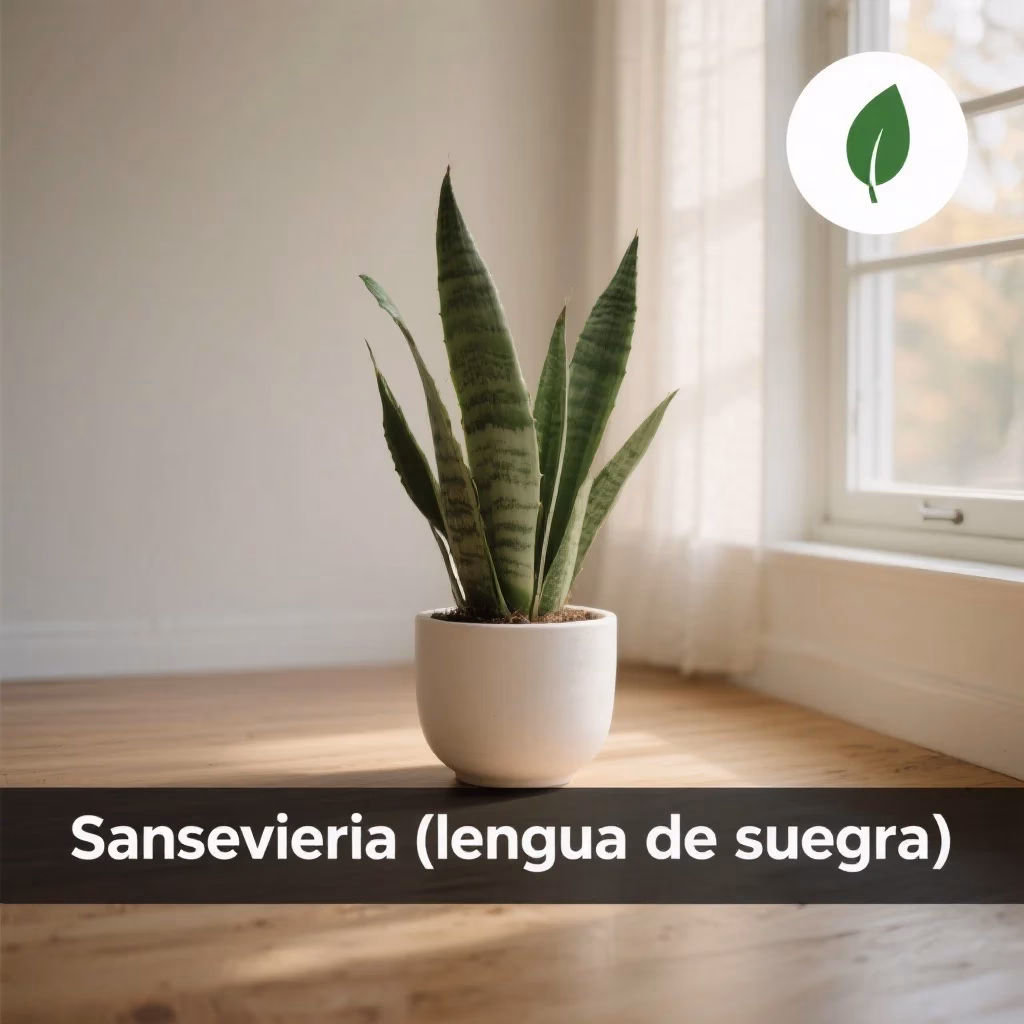 Sansevieria (lengua de suegra). Planta de Inerior para el hogar